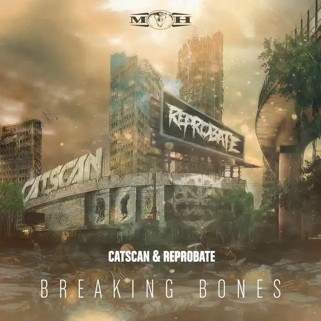 Breaking Bones - Radio Edit by Catscan, Reprobate - Hardcore cover art