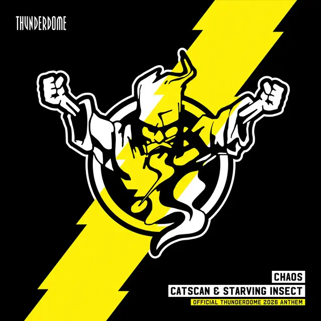 Chaos - Official Thunderdome 2026 Anthem by Catscan, Starving Insect - Hardcore cover art