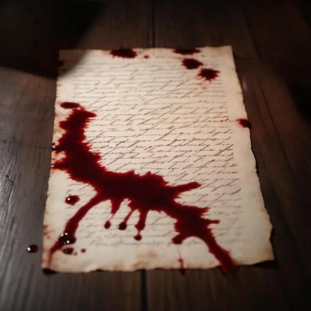 Luv Letter (inked In blood) by CEEJAY - Hard Techno cover art