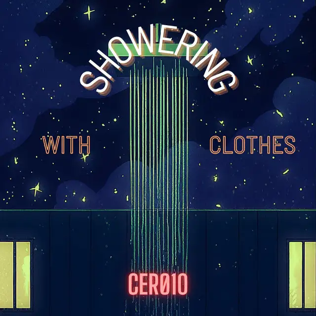 SHOWERING WITH CLOTHES by CERØ10 - Hard Techno cover art