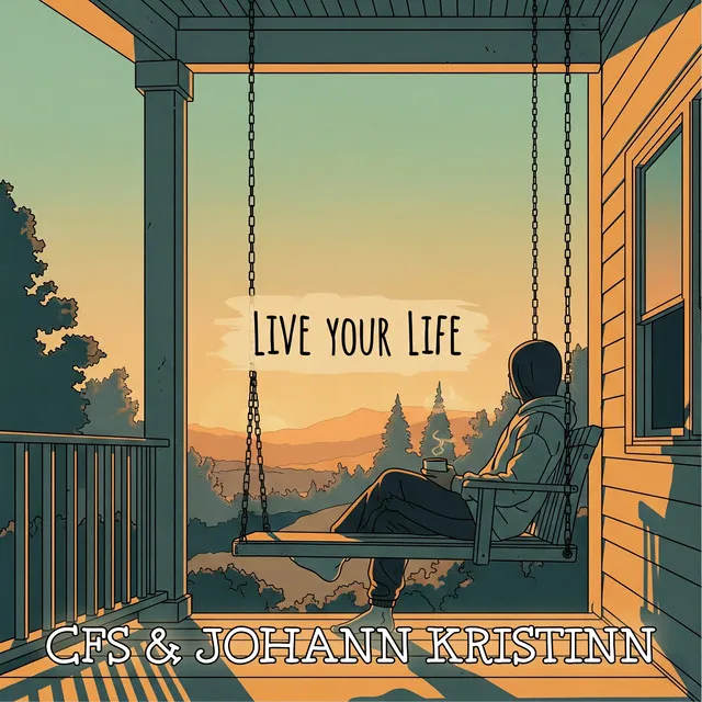 Live your Life by CFS, Johann Kristinn - Hardstyle cover art