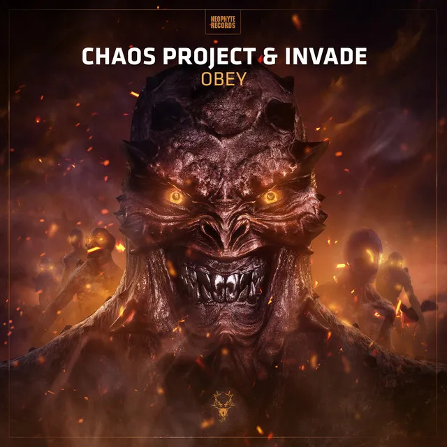 Obey by Chaos Project, INVADE - Hardcore cover art