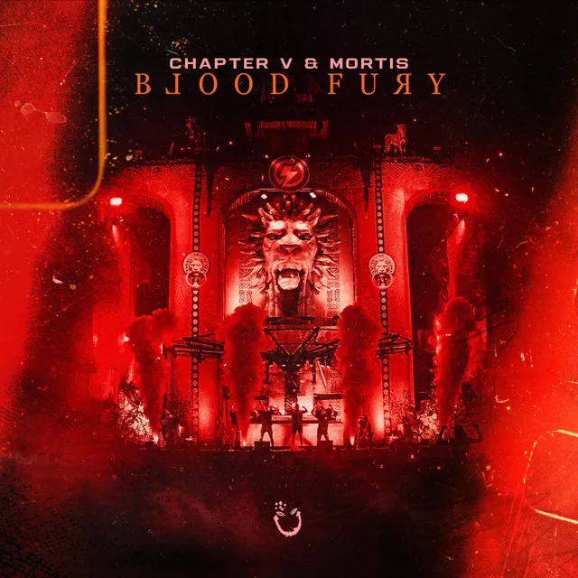 Blood Fury by Chapter V, Mortis - Hardstyle cover art