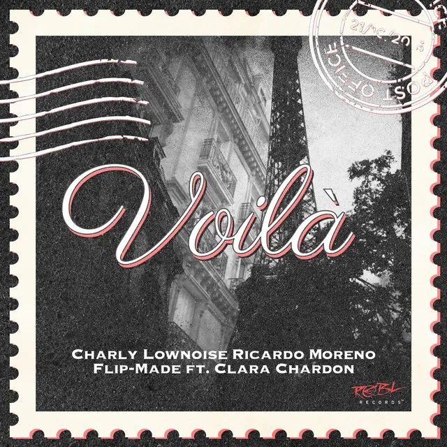 VOILÀ (Hardstyle Remix) (feat. Clara Chardon) - Live Edit by Charly Lownoise, Ricardo Moreno, Flip-made, Clara Chardon - Happy Hardcore cover art