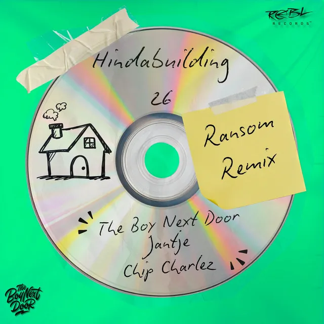 Hindabuilding 26 - Ransom Remix by Chip Charlez, The Boy Next Door, Ransom, Jantje - Hardstyle cover art