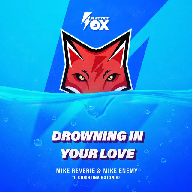 Drowning In Your Love by Christina Rotondo, Mike Reverie, Mike Enemy - Happy Hardcore cover art
