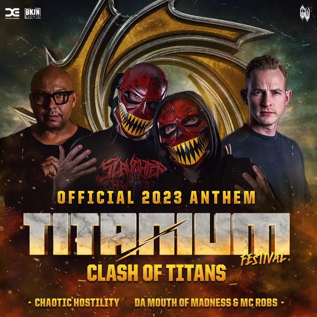 Cover art of Clash of Titans (Official TITANIUM 2023 Anthem)