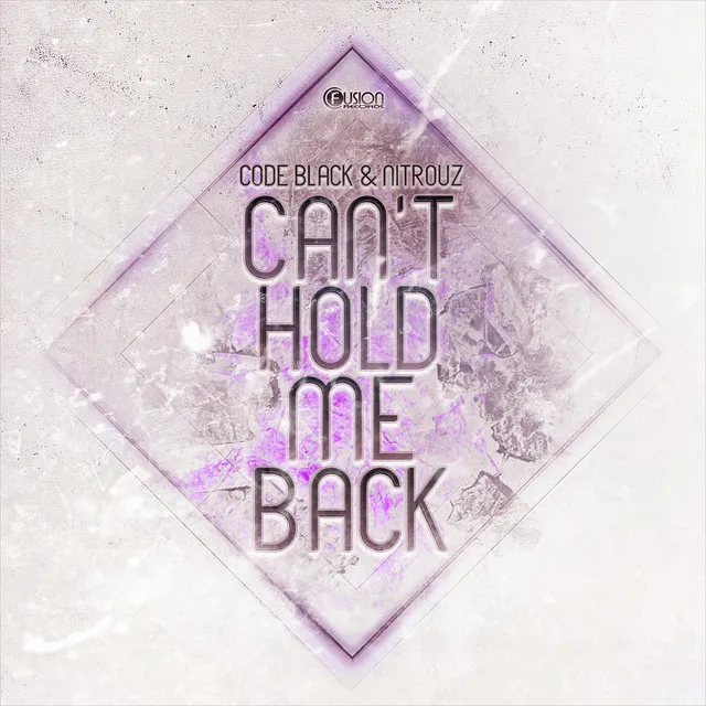 Can't Hold Me Back - Original Edit by Code Black, Nitrouz - Hardstyle cover art