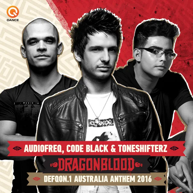 Dragonblood (Defqon.1 Australia Anthem 2016) - Pro Mix by Code Black, Toneshifterz, Audiofreq - Hardcore cover art
