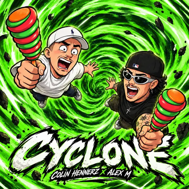 CYCLONE by Colin Hennerz, Alex M - Hardstyle cover art