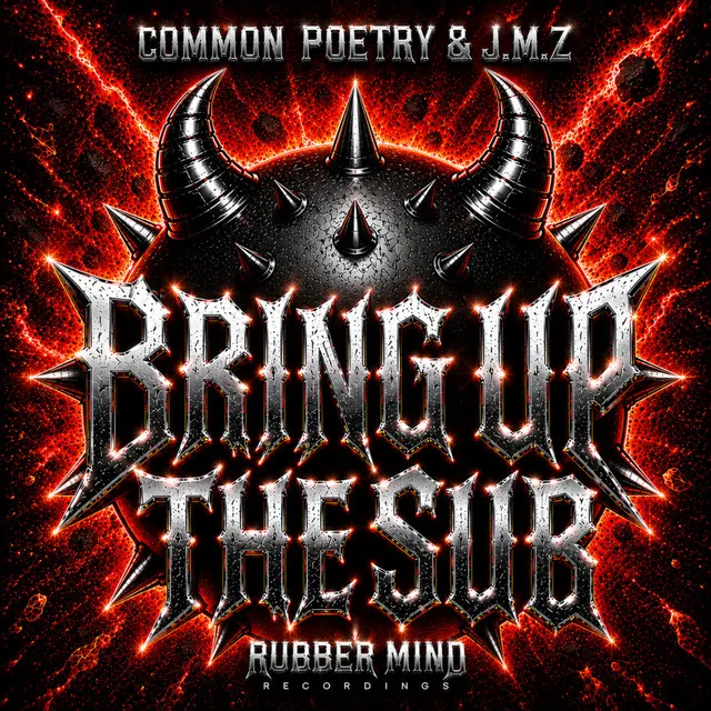 BRING UP THE SUB by Common Poetry, J.M.Z - Hard Techno cover art