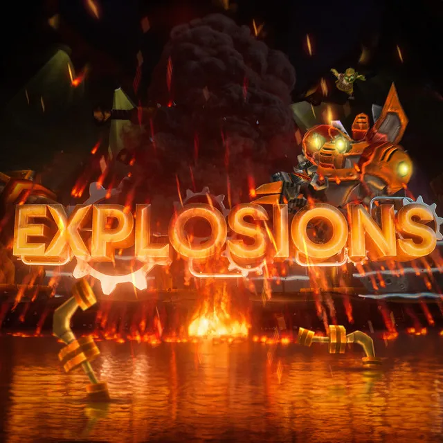 EXPLOSIONS - Instrumental Version by Constera - Happy Hardcore cover art