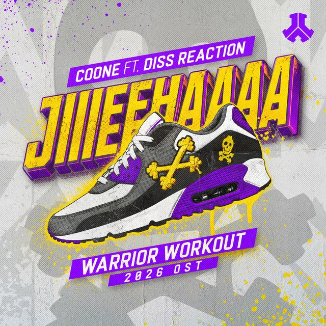 Jiiieehaaaa (Warrior Workout 2026 OST) by Coone, Diss Reaction - Hardstyle cover art