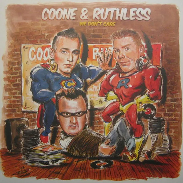 We Don't Care by Coone, Ruthless - Hardstyle cover art