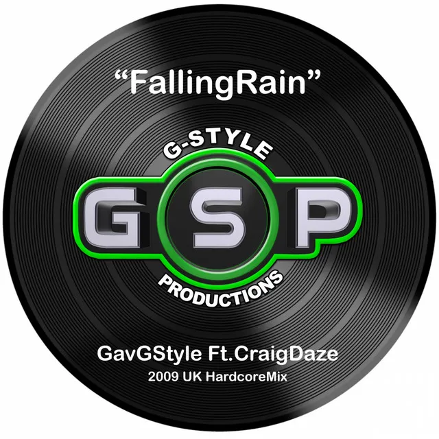 FallingRain2009 - 2009 UK Hardcoremix by Craig Daze, Gav G-Style - Deep Happy Hardcore cover art