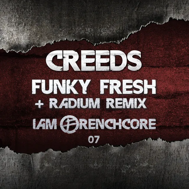 Funky Fresh - Radium remix by Creeds, Radium - Frenchcore cover art