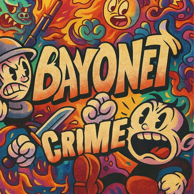 BAYONET by CRIME - Hard Techno cover art