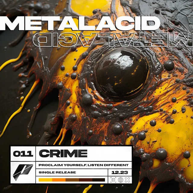 Metalacid by CRIME - Hard Techno cover art