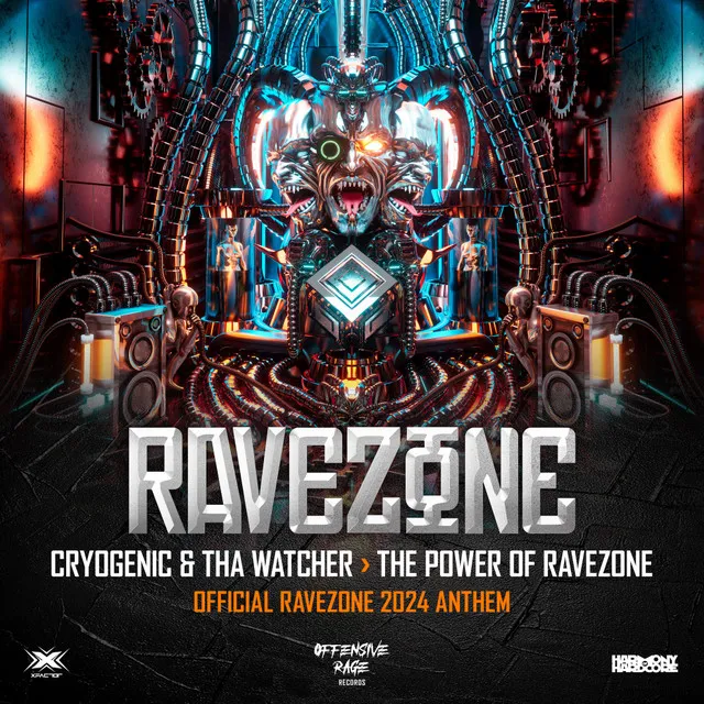 The Power of Ravezone (Official Anthem 2024) - Radio Edit by Cryogenic, Tha Watcher - Uptempo cover art