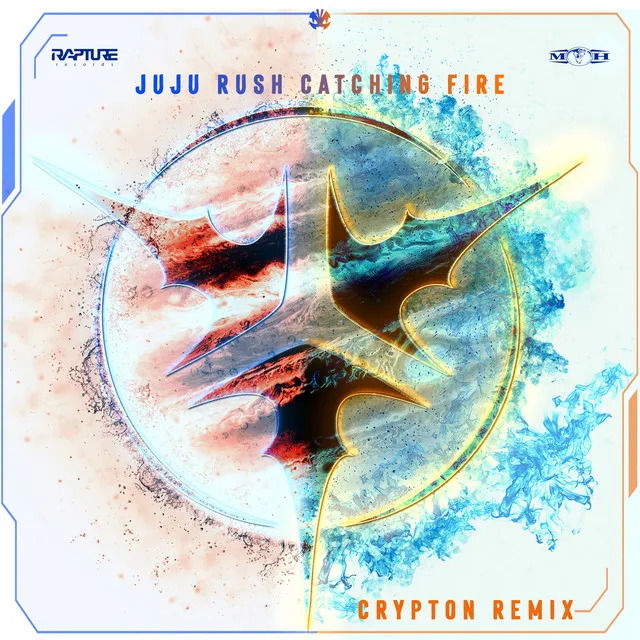 Catching Fire - Crypton Remix by Crypton, Juju Rush - Frenchcore cover art