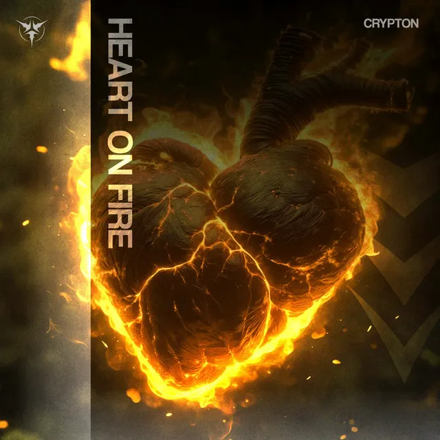 HEART ON FIRE by Crypton - Frenchcore cover art