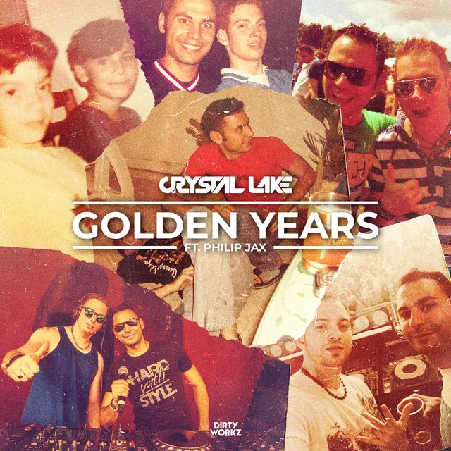 Golden Years by Crystal Lake, Philip Jax - Hardstyle cover art