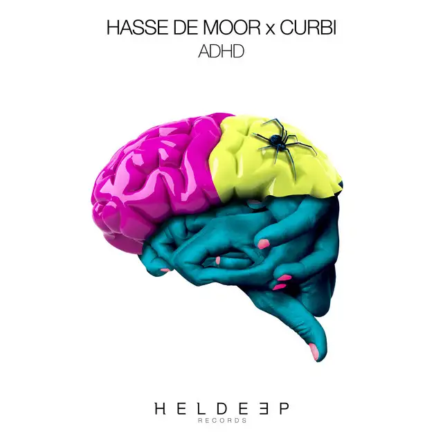 ADHD by Curbi, Hasse de Moor - Hardstyle cover art