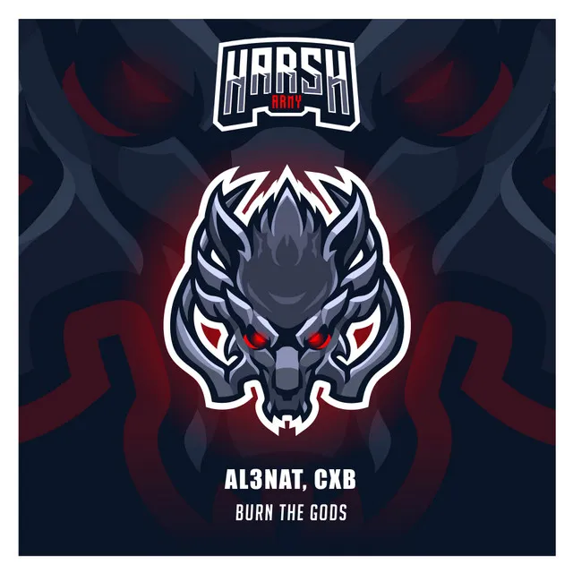 BURN THE GODS by CXB, AL3NAT - Hardstyle cover art