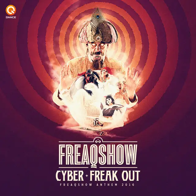 Freak Out - Radio Edit by Cyber - Hardstyle cover art