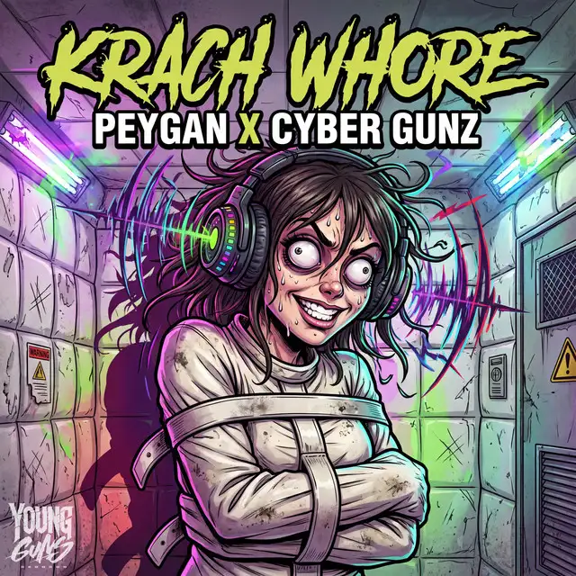 KRACH WHORE by Cyber Gunz, PEYGAN - Deutscher Krach cover art