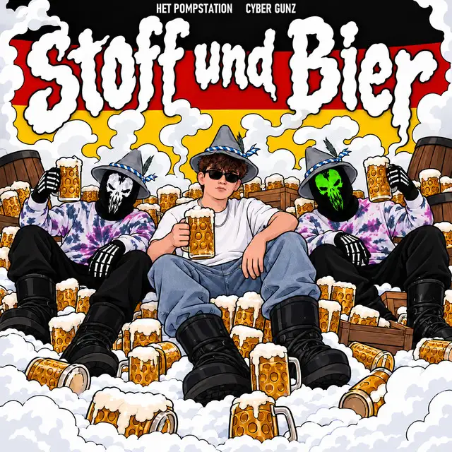 Stoff Und Bier by Cyber Gunz, HET POMPSTATION - Deutscher Krach cover art