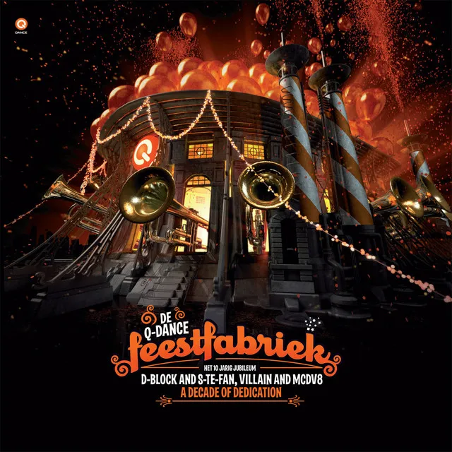 A Decade Of Dedication by D-Block & S-te-Fan, Villain, DV8 - Hardstyle cover art