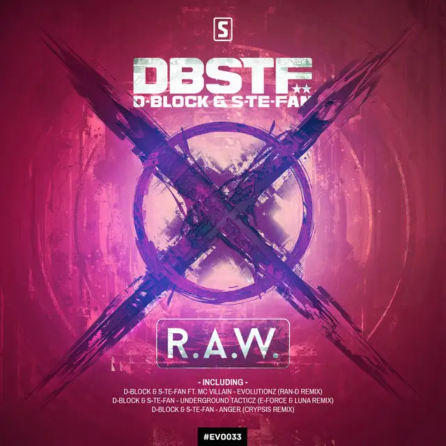 Evolutionz - Ran-D Remix by D-Block & S-te-Fan, Villain - Hardstyle cover art