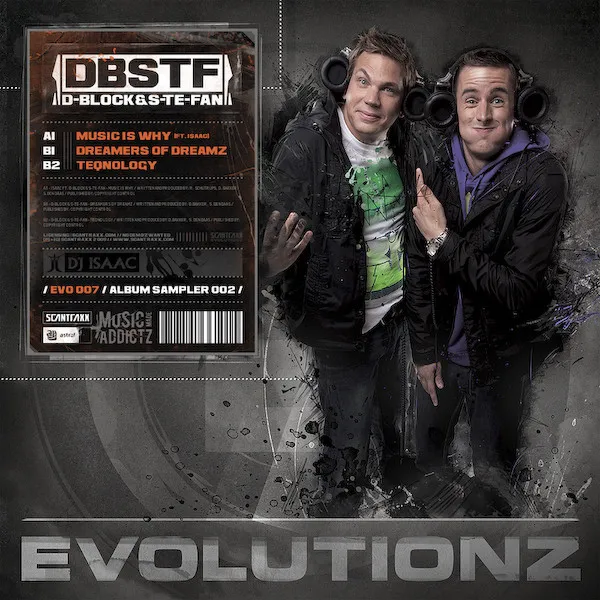 Music Is Why by D-Block & S-te-Fan, DJ Isaac - Hardstyle cover art