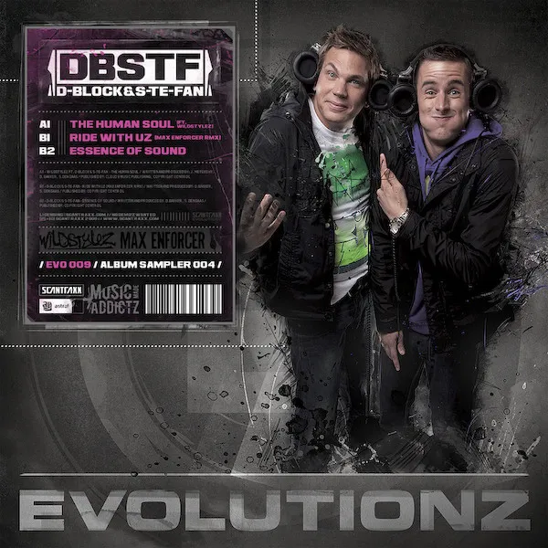 The Human Soul by D-Block & S-te-Fan, Wildstylez - Hardstyle cover art