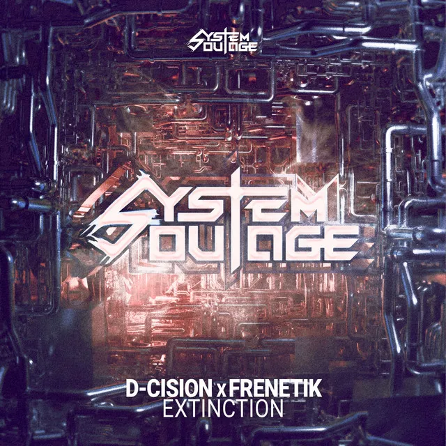 Extinction by D-Cision, Frenetik - Hardstyle cover art