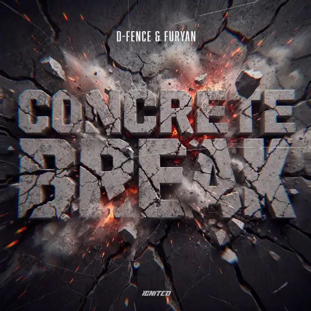 Concrete Break by D-Fence, Furyan - Hardcore cover art