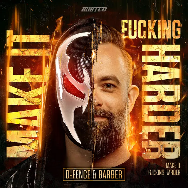 Make It Fucking Harder! by D-Fence, Barber - Hardcore cover art