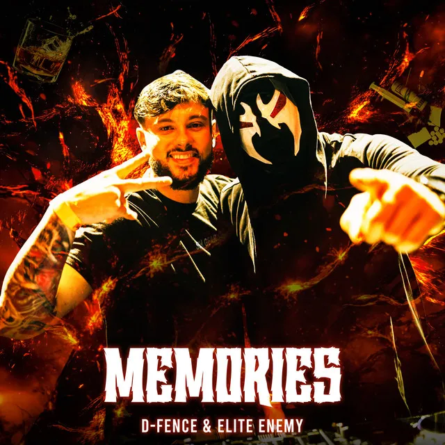Memories by D-Fence, Elite Enemy - Hardcore cover art