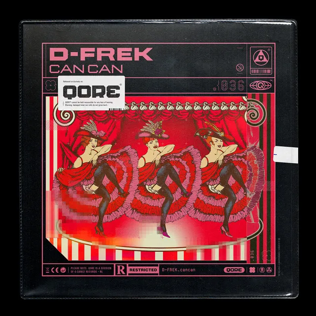 Can Can by D-Frek - Frenchcore cover art