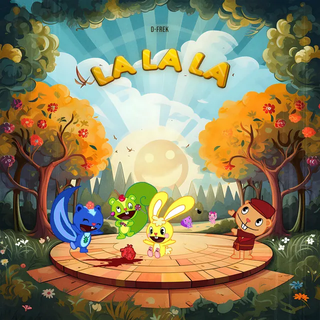 LA LA LA by D-Frek - Frenchcore cover art