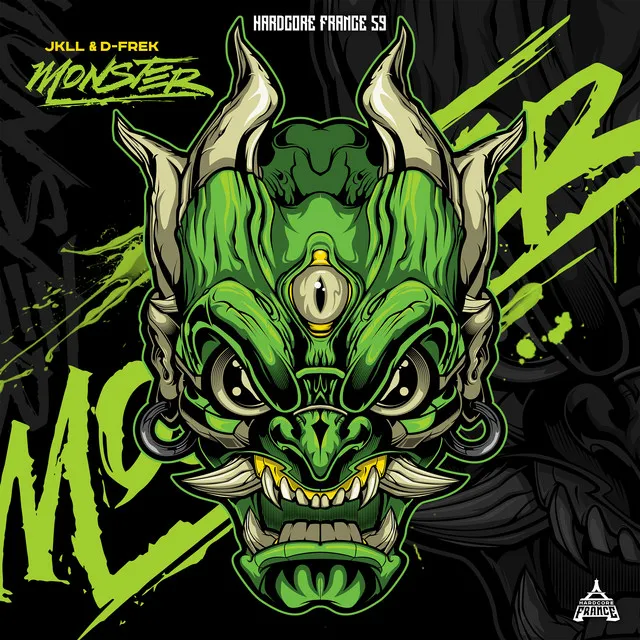 Monster by D-Frek, JKLL - Frenchcore cover art