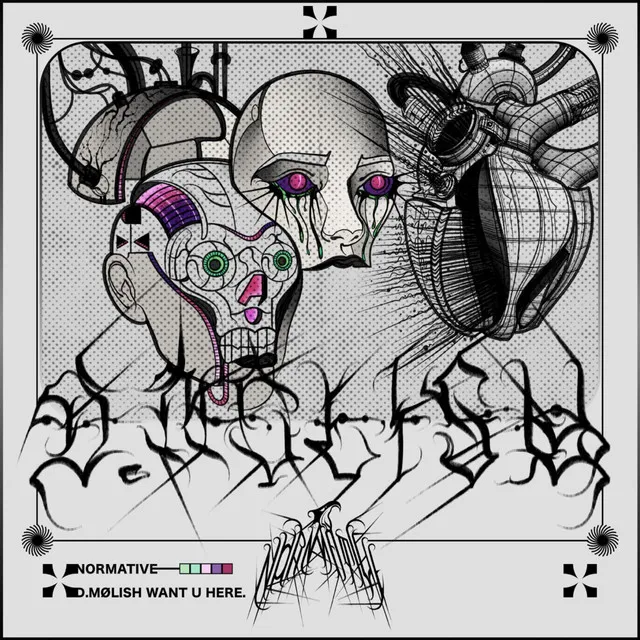 WANT U HERE by D.MØLISH - Hard Techno cover art
