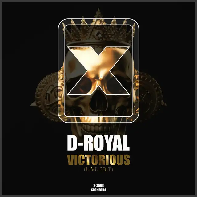 Victorious (Live Edit) by D-Royal - Hardstyle cover art