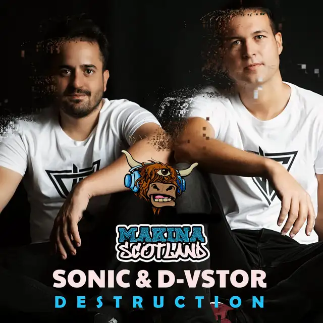 Destruction by D-Vstor, Makina Scotland, DJSØNIC - Hardstyle cover art