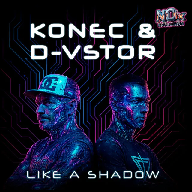 Like A Shadow by D-Vstor, Dj Konec - Hardstyle cover art
