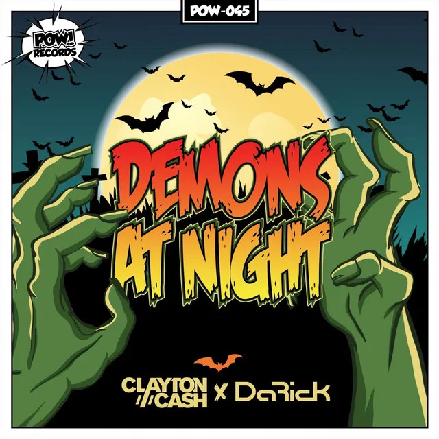 Demons at Night by Da Rick, Clayton Cash - Hardstyle cover art