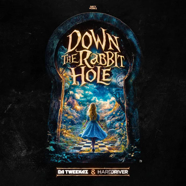 Down The Rabbit Hole by Da Tweekaz, Hard Driver - Hardstyle cover art