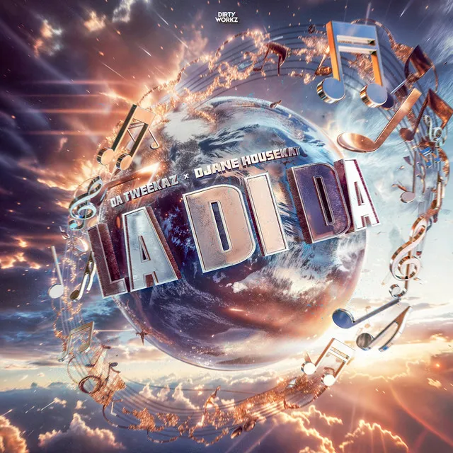 LA DI DA by Da Tweekaz, DJane HouseKat - Hardstyle cover art