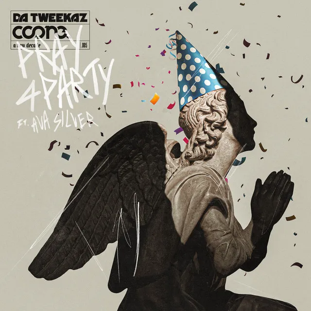 Pray 4 Party by Da Tweekaz, Coone, Ava Silver - Hardstyle cover art